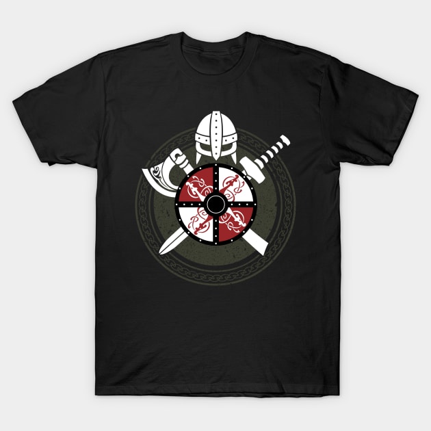 viking warrior T-Shirt by walterorlandi